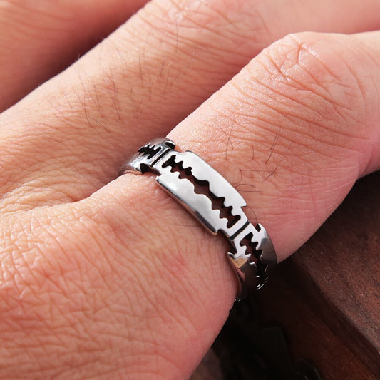 HIP HOP BLADED RING
