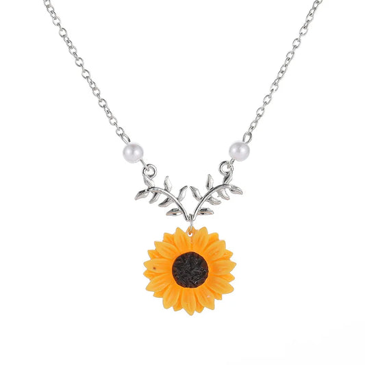 SUN FLOWER NECKLACE