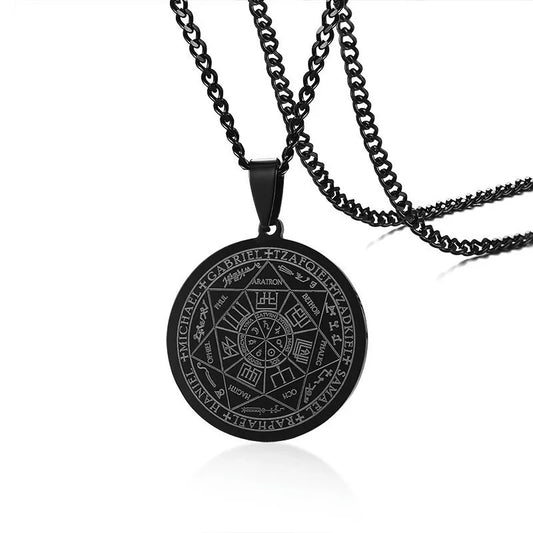 SEALS OF THE SEVEN ARCHANGELS PENDANT NECKLACE