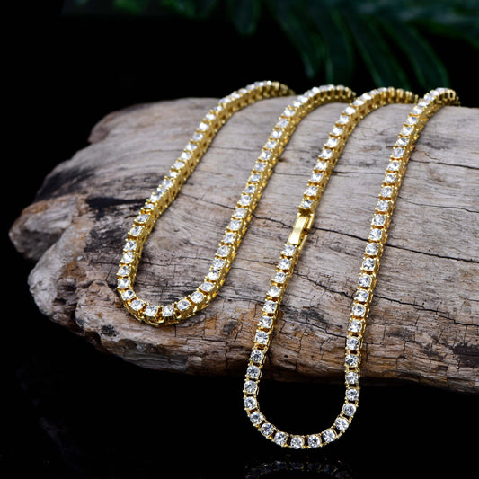 ICED OUT TENNIS BRACELET/NECKLACE