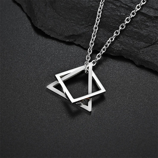 GEOMETRIC IRREGULAR NECKLACE